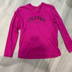 Columbia Fuchsia Long Sleeve Top